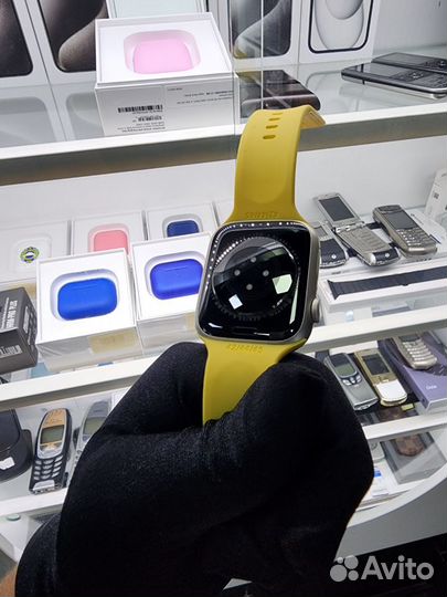 Apple watch s8 белый 100акб 45mm