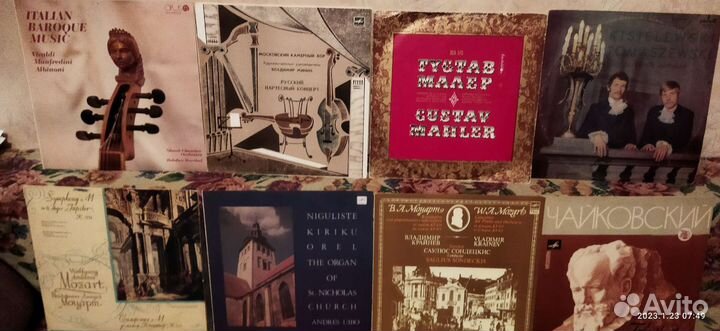 Виниловые пластинки времен СССР