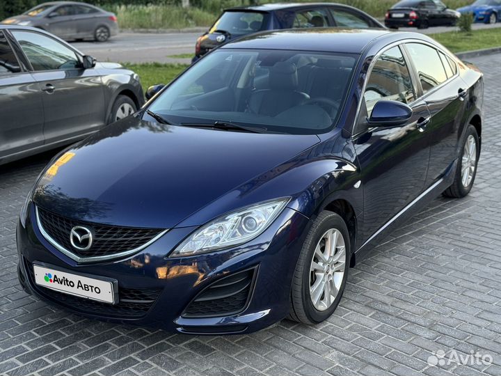 Mazda 6 2.0 AT, 2010, 191 000 км