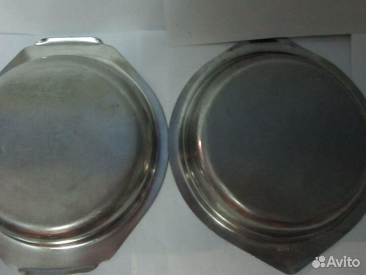 Тарелка б/у из нержавейки (СССР)