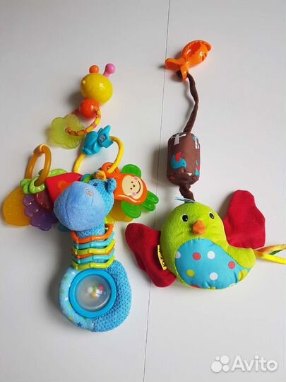 Игрушки, грызунки, погемушки