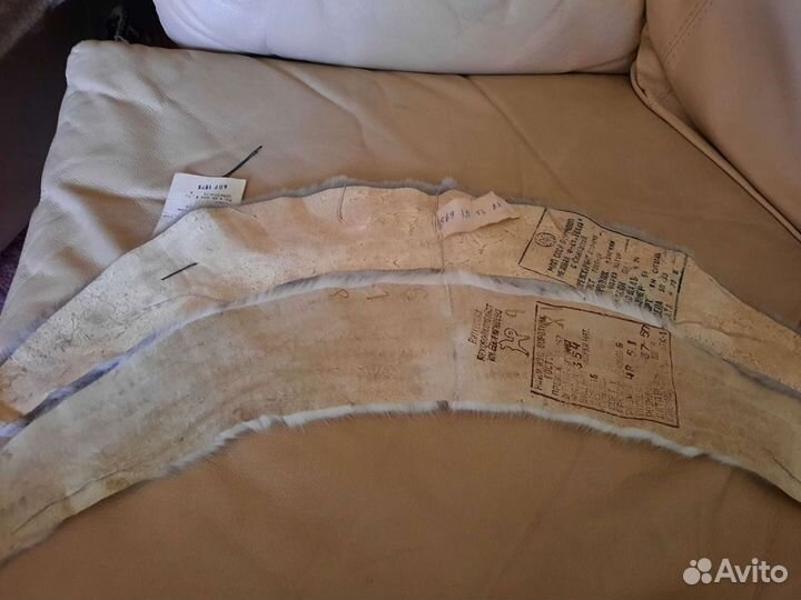 Воротник норковый