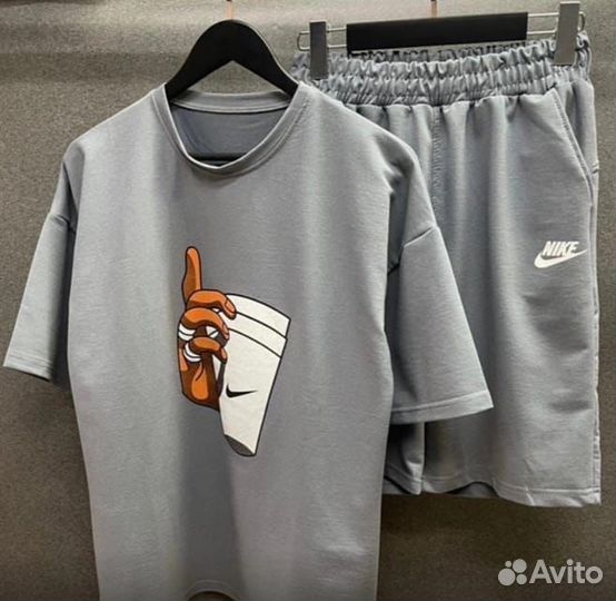 Костюм мужской с шортами nike