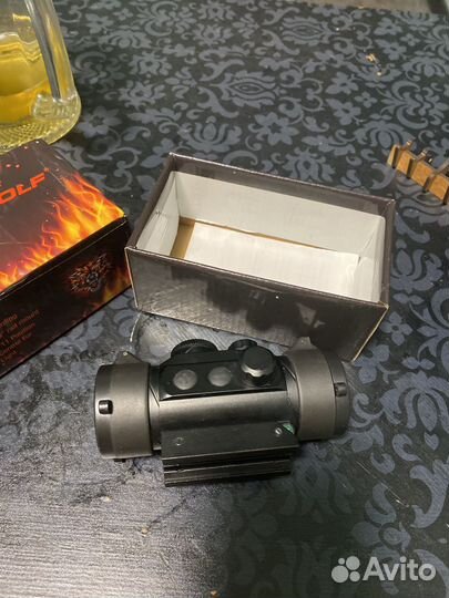 Оптический прицел с лазером