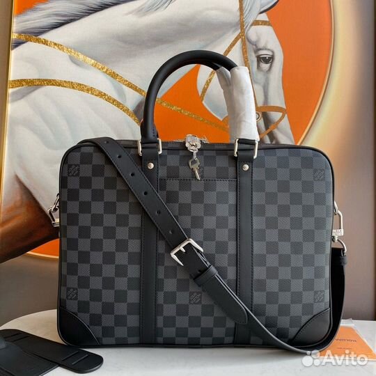 Мужская сумка / Louis Vuitton Портфель Voyage