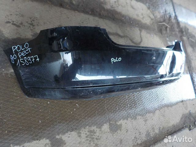Бампер задний Volkswagen polo
