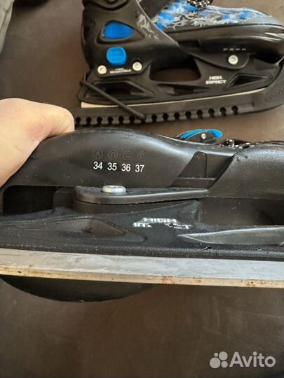 Коньки раздвидные детские 34-37