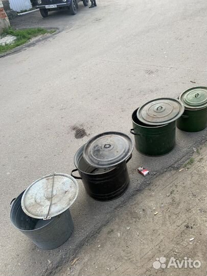 Кастрюля эмалированная СССР