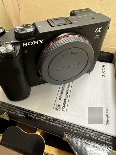 Sony A7C Body Black Новый + NP-FZ100+ sdxc 128GB