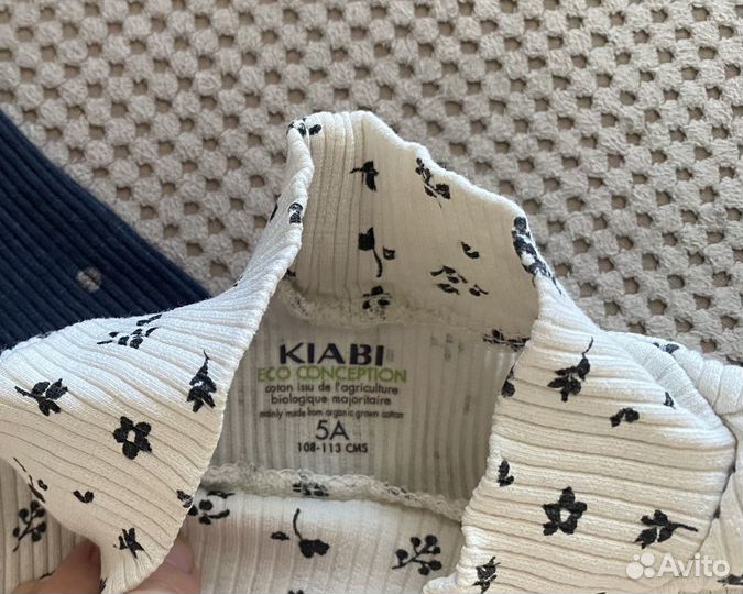 Базовые лонги kiabi 4-5 лет