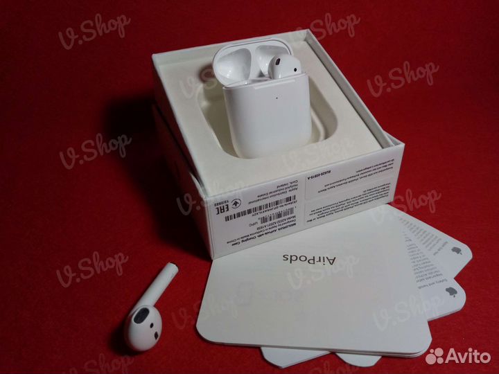Airpods 2 apple (Гарантия + подарок)