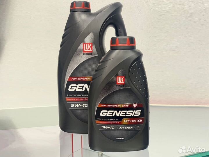 Масло lukoil genesis armortech 5W-40 4l