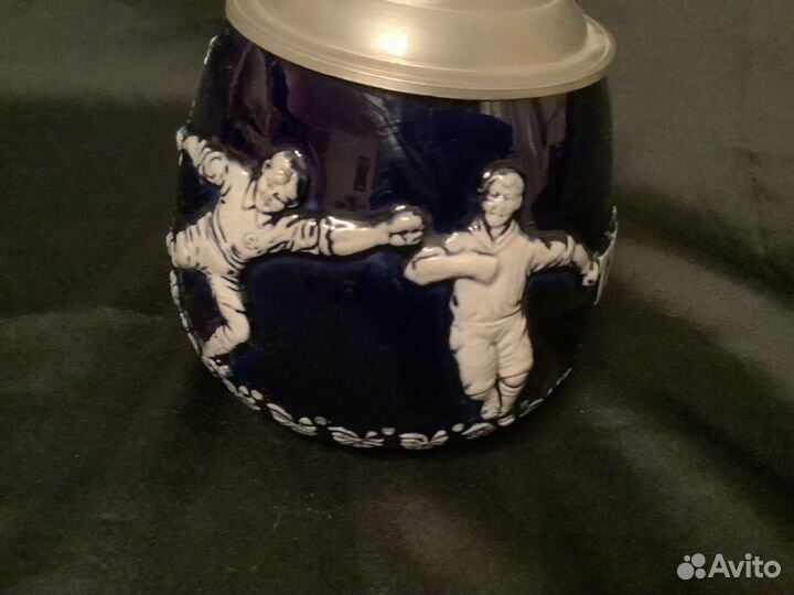 Коллекционная пивная кружка - футбол