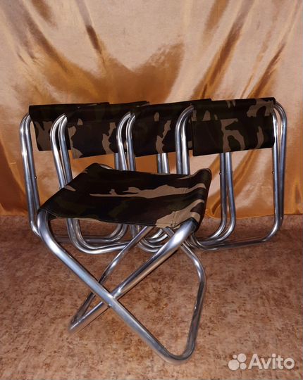 Стул складной туристический без спинки