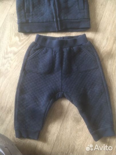 Костюм 74 штаны+кофта на замочке