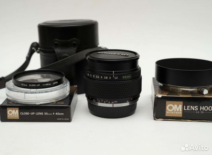 Olympus Zuiko om 1.2/55 nikon