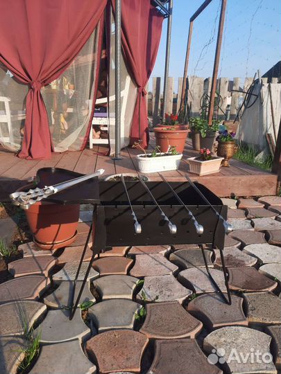 Мангал разборный 3 мм