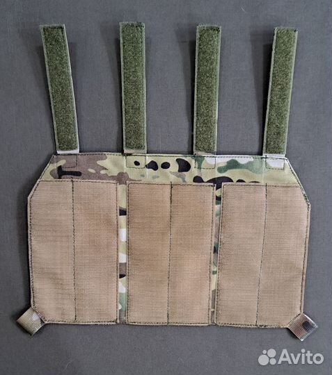 Передняя панель плитника бронежилета на 8 ячеек