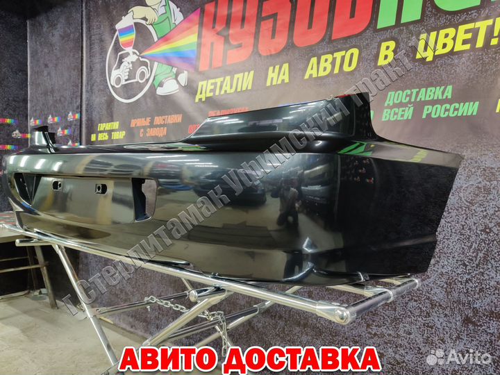 Бампер задний Kia Spectra черный жемчуг 2Z спектра