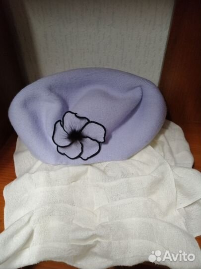 Берет женский шерсть