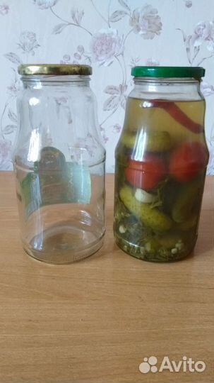 Банка 1.8л 1.0л 0.5л