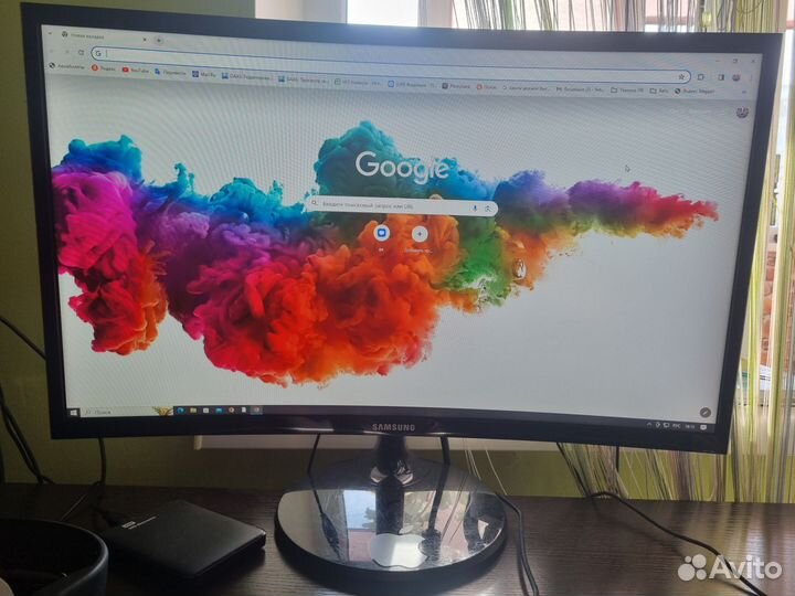 Монитор samsung 24 изогнутый