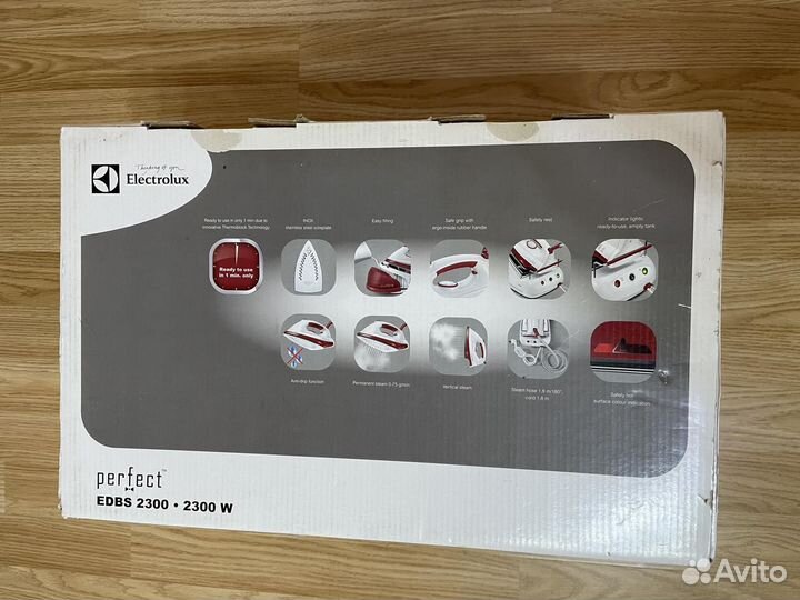 Утюг с парогенератором Electrolux