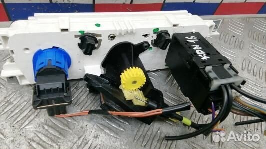 Блок управления печки и климат-контроля ford trans