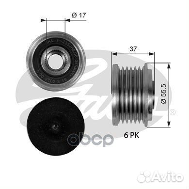 Муфта свободного хода MB W211 2.0TD-2.8TD 01- O