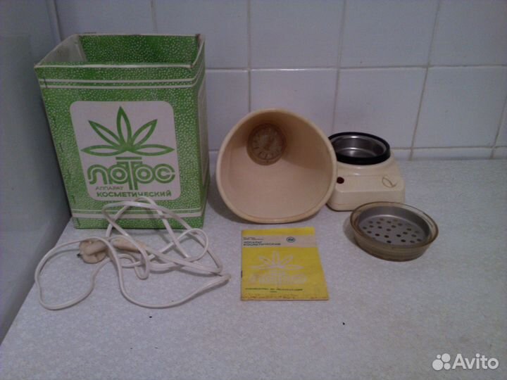 Аппарат косметический лотос СССР