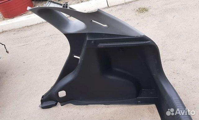 Kia Rio 3 обшивка багажника хэтчбек