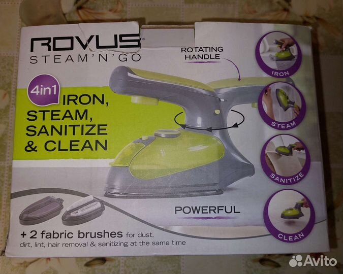 Утюг Rovus новый