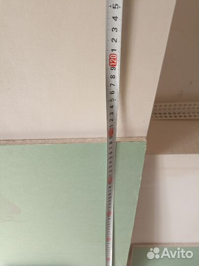 Гипсокартон влагостойкий 12 мм