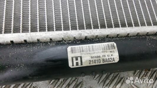 Радиатор системы охлаждения nissan juke F15 (1MA11