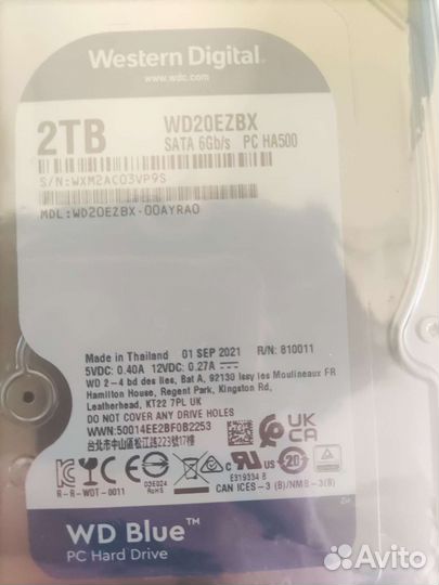 Жёсткий диск 2TB Western Digital wd20ezbx 2TB