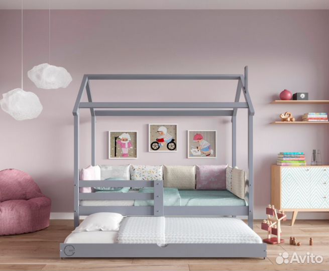 Детская кровать домик