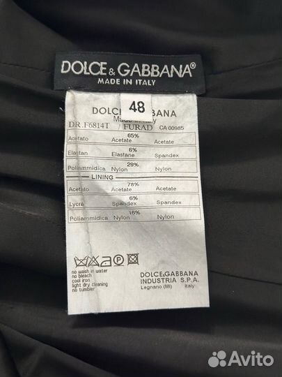 Dolce Gabbana платье 48 оригинал