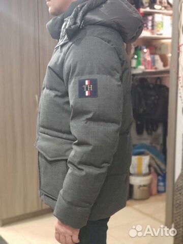 Мужская зимняя куртка Томми Хилфигер оригинал