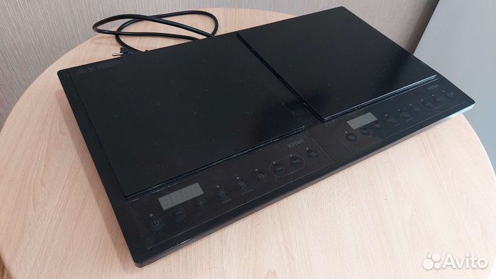 Индукционная плита 2 конфорки Kitfort