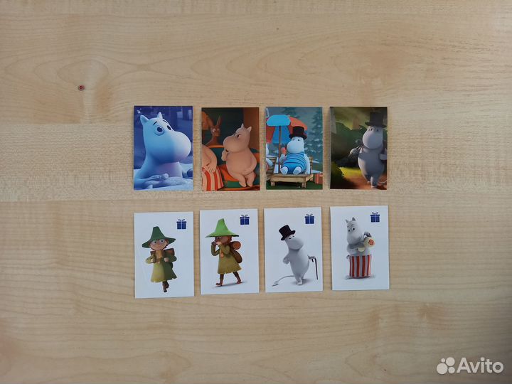 Наклейки муми-тролли Лента