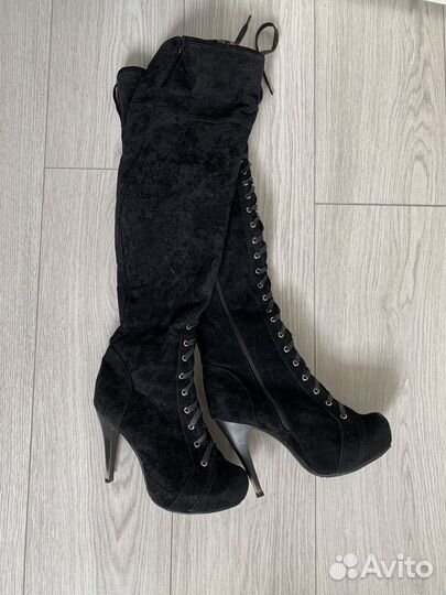 Сапоги ботфорты