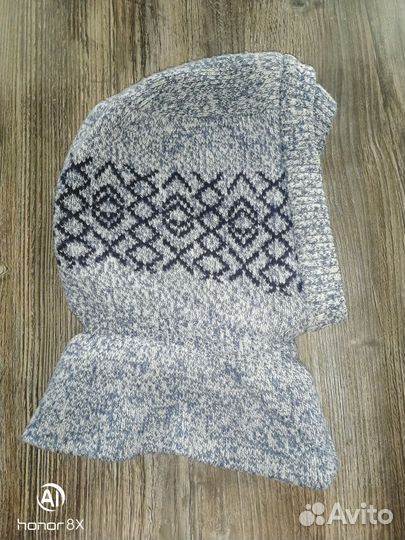 Зимняя шапка шлем 48 50