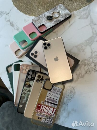 iPhone 11 pro max 256 gb gold