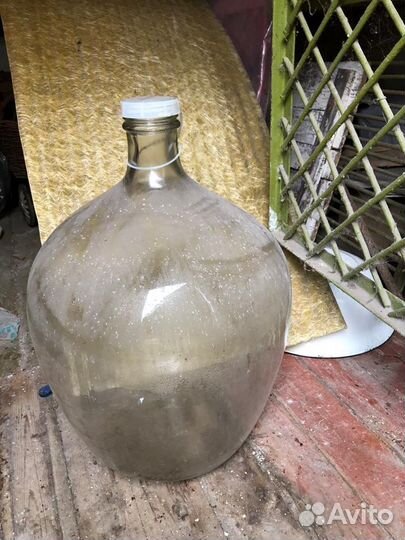 Бутыль стеклянная 25 литров