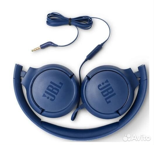 Наушники JBL Tune 500,синие,новые