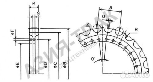Звезда приводная на airman AX25