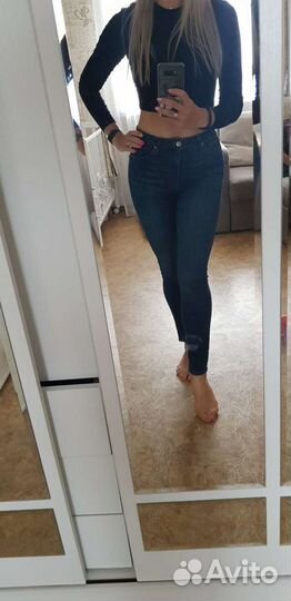 Джинсы h&m скинни