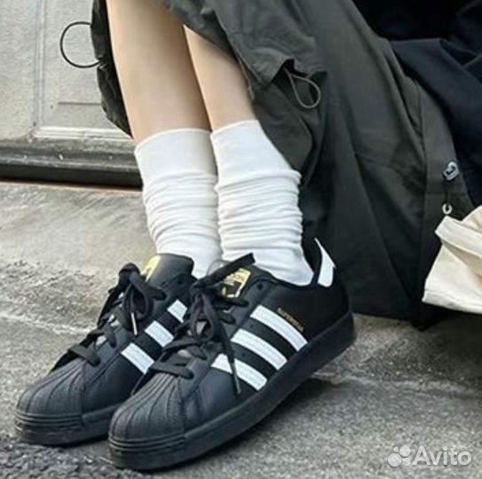 Кеды Adidas superstar black