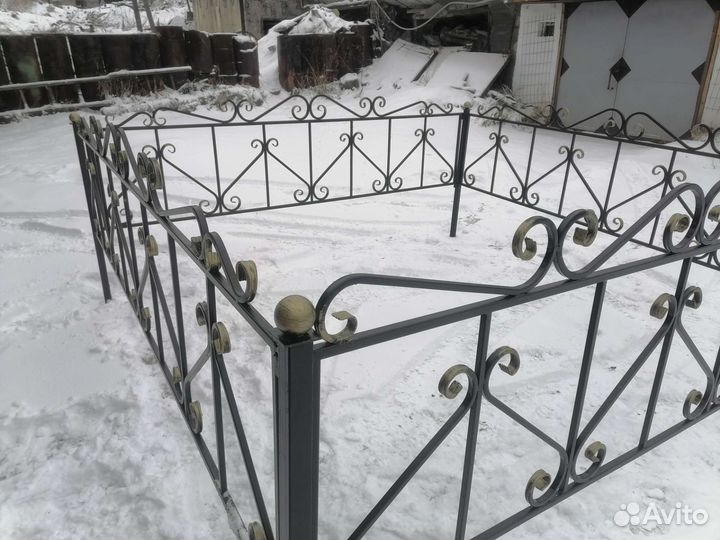 Кованные оградки