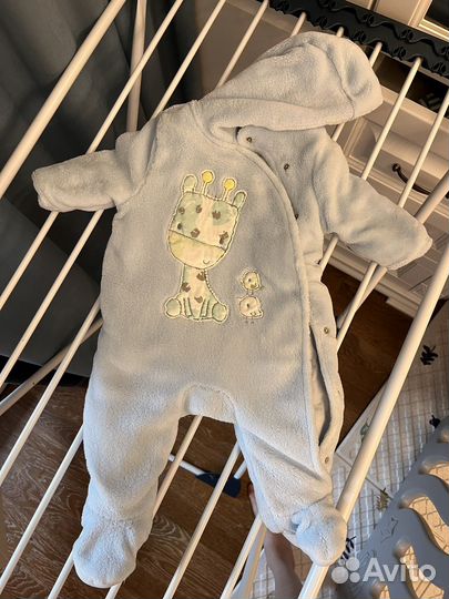 Комбинезон велюровый демисезонный Mothercare